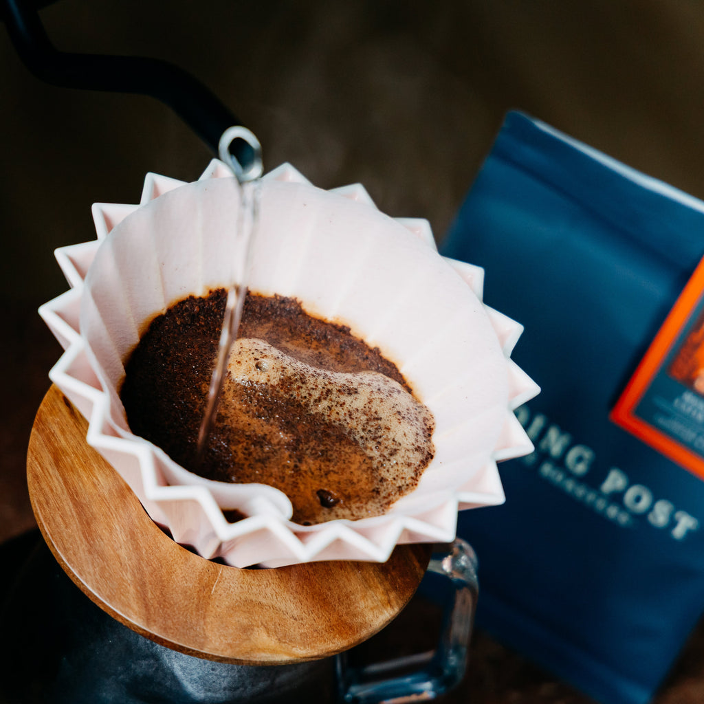 Origami Ceramic Dripper - Matte Pink (Size M)